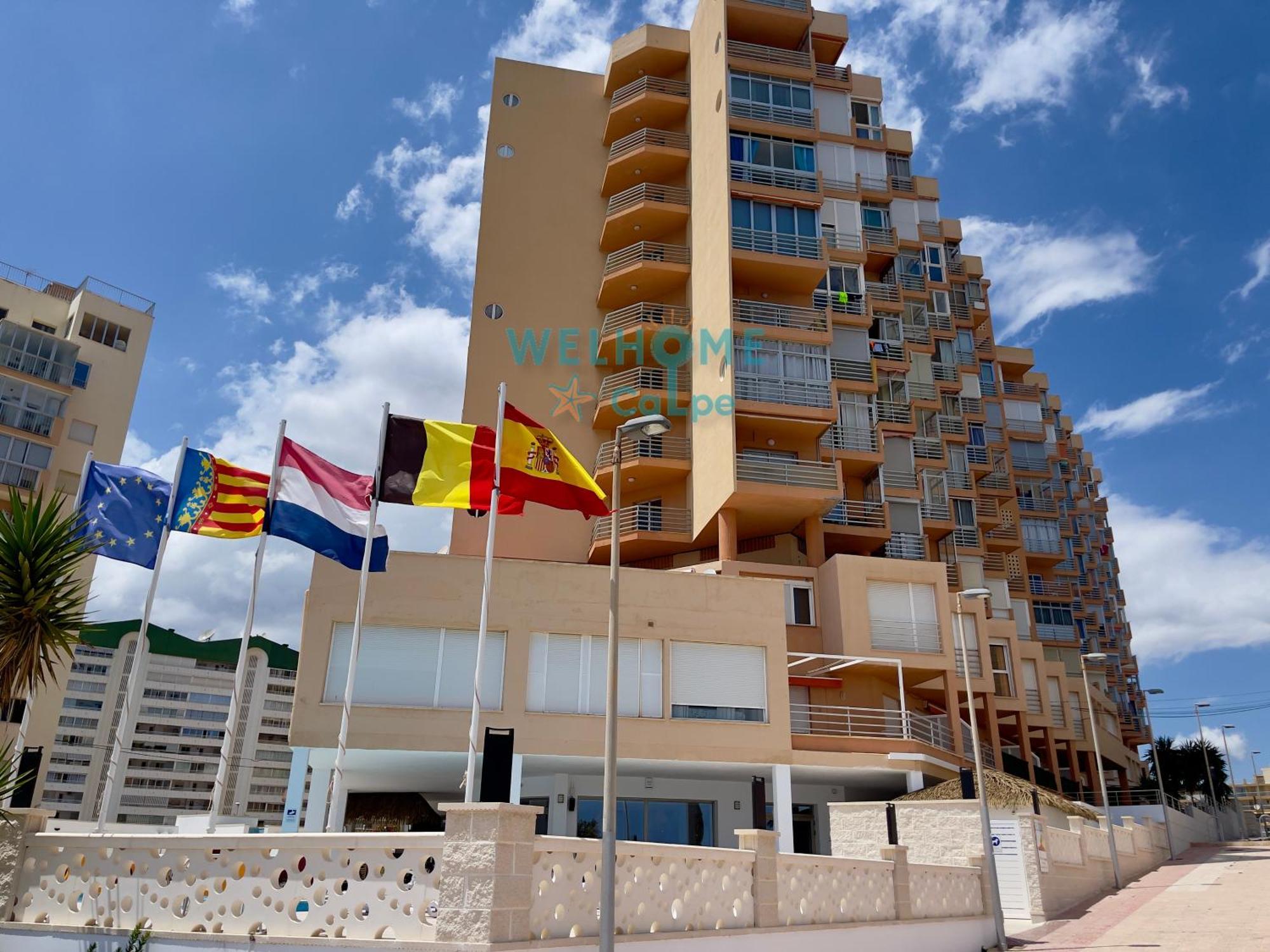 Apartamento Acuarela Estudio, 1ª Linea, Vista Al Mar, Piscina Calpe Exterior foto