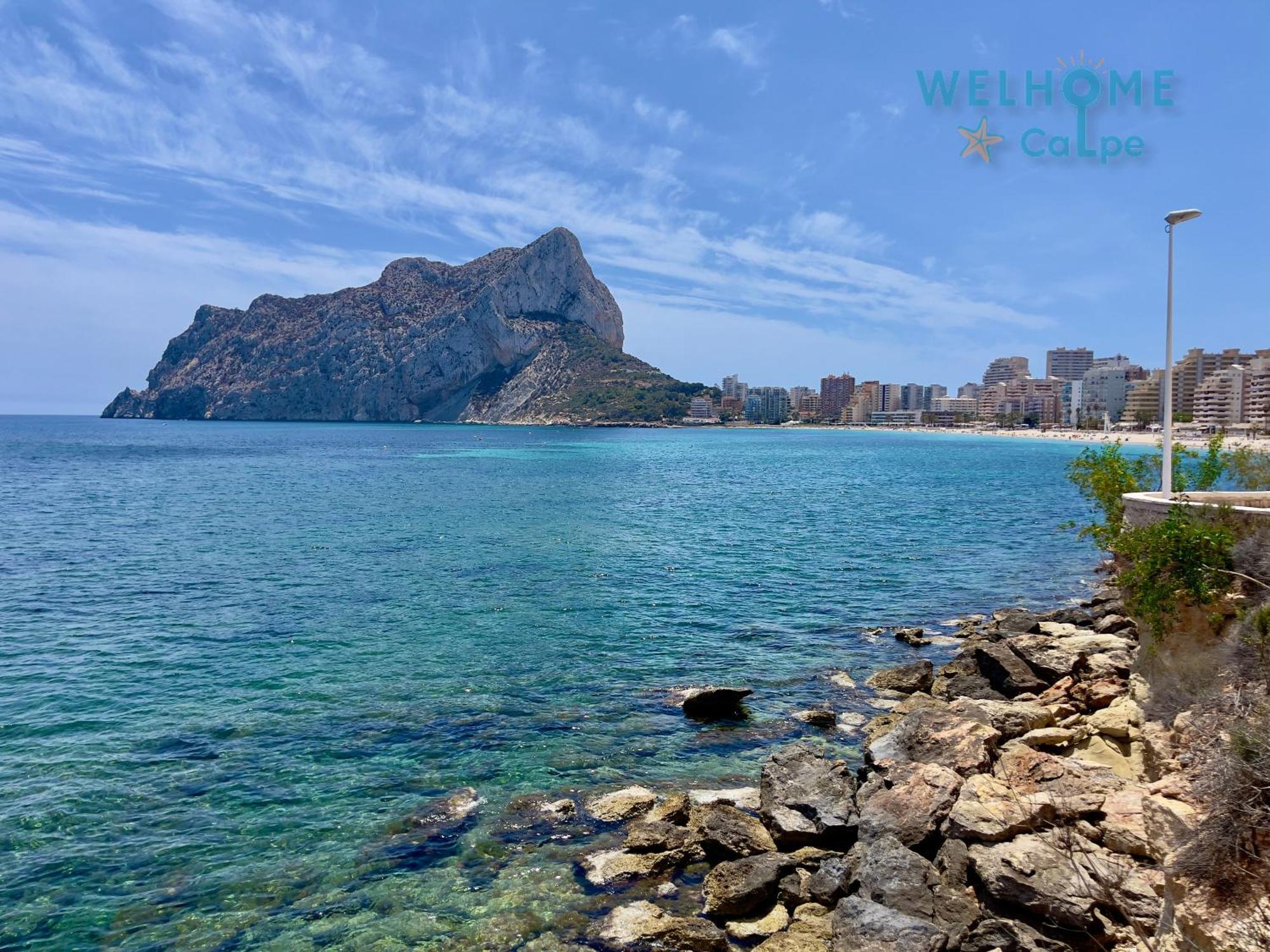 Acuarela Estudio, 1ª Linea, Vista Al Mar, Piscina Calpe Exterior foto
